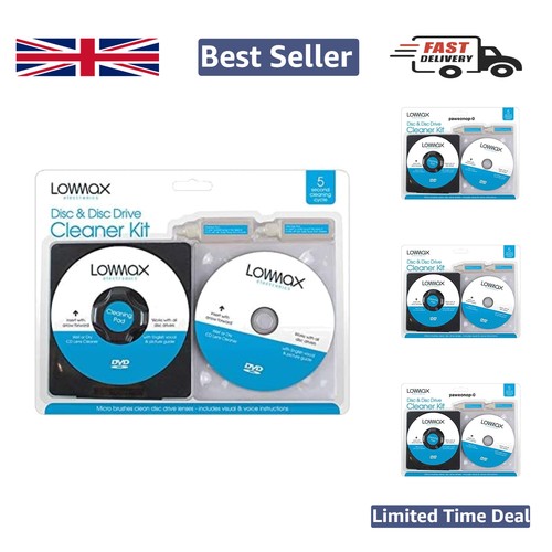 Compact piece disc cleaning - 4-piece,
