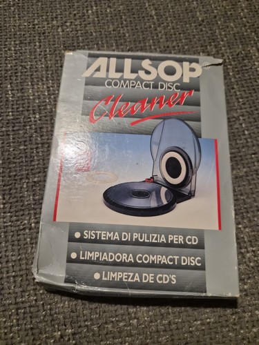Allsop compact disc cleaner - disc, cd