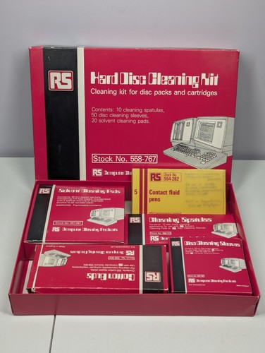 Boxed vintage hard disc - boxed,