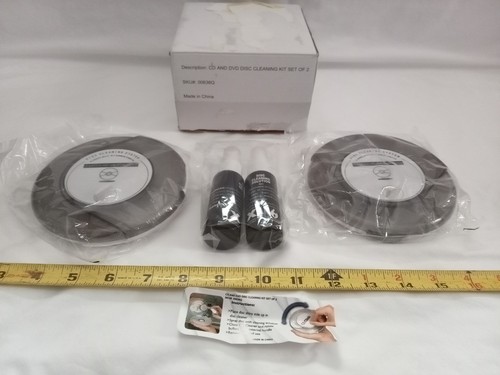 Dvd disc cleaning kit - cleaning, set