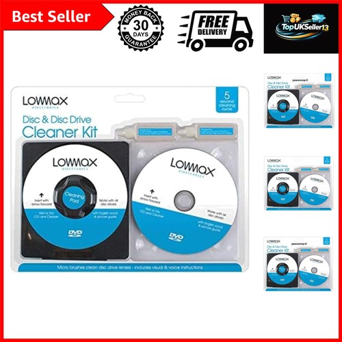 Disc cleaning kit 4 piece - -,