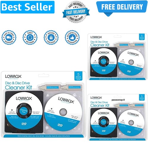 Disc cleaning kit 4 piece - disc,
