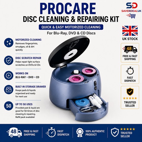 Procare dvd blu - cd,
