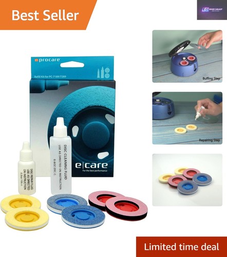 Refill kit for disc cleaning - for,