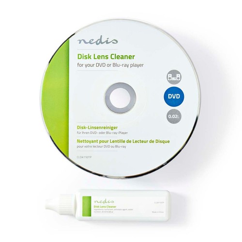 Lens cleaner with fluid - with,