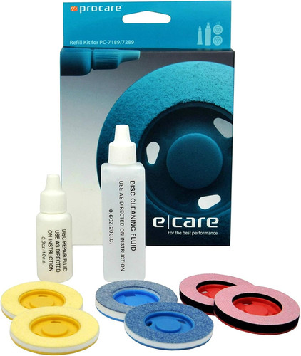 Refill kit for disc - kit, cleaning