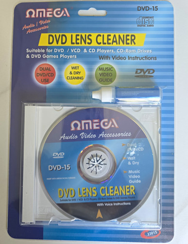 Omega dvd lens - dvd, cleaner